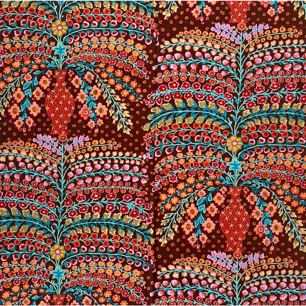 32” Kaffe Fassett Rowan GP 100 Persian Vases Floral Print Cotton Quilt Fabric